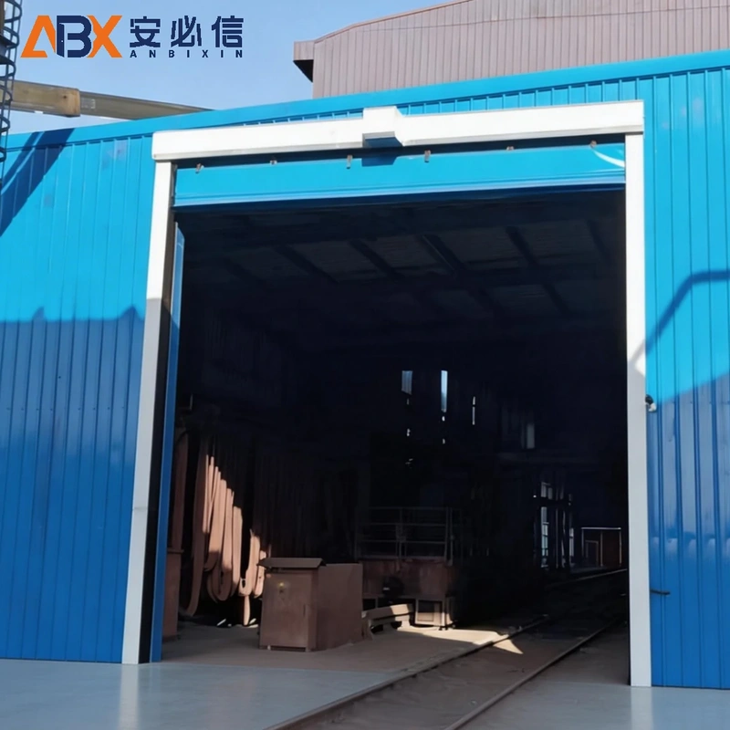 长沙市软帘堆积门